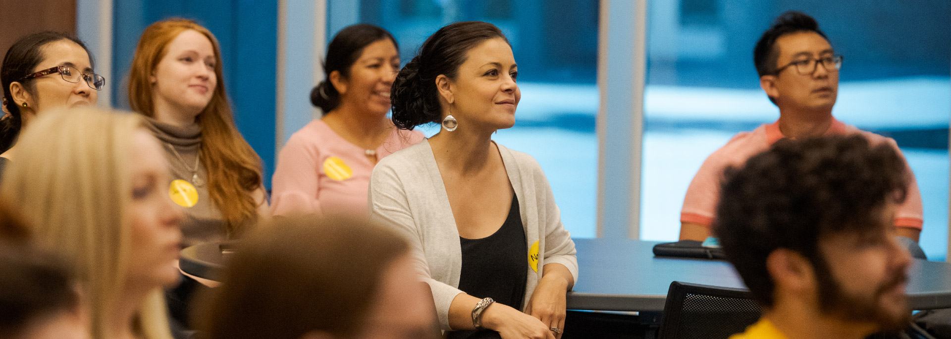People at an event